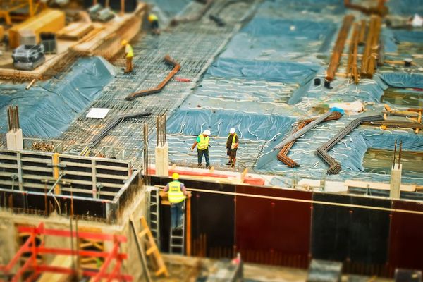 building site work