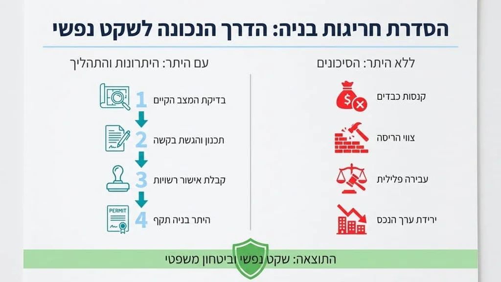 תוכניות בנייה וכלים הנדסיים על שולחן עבודה